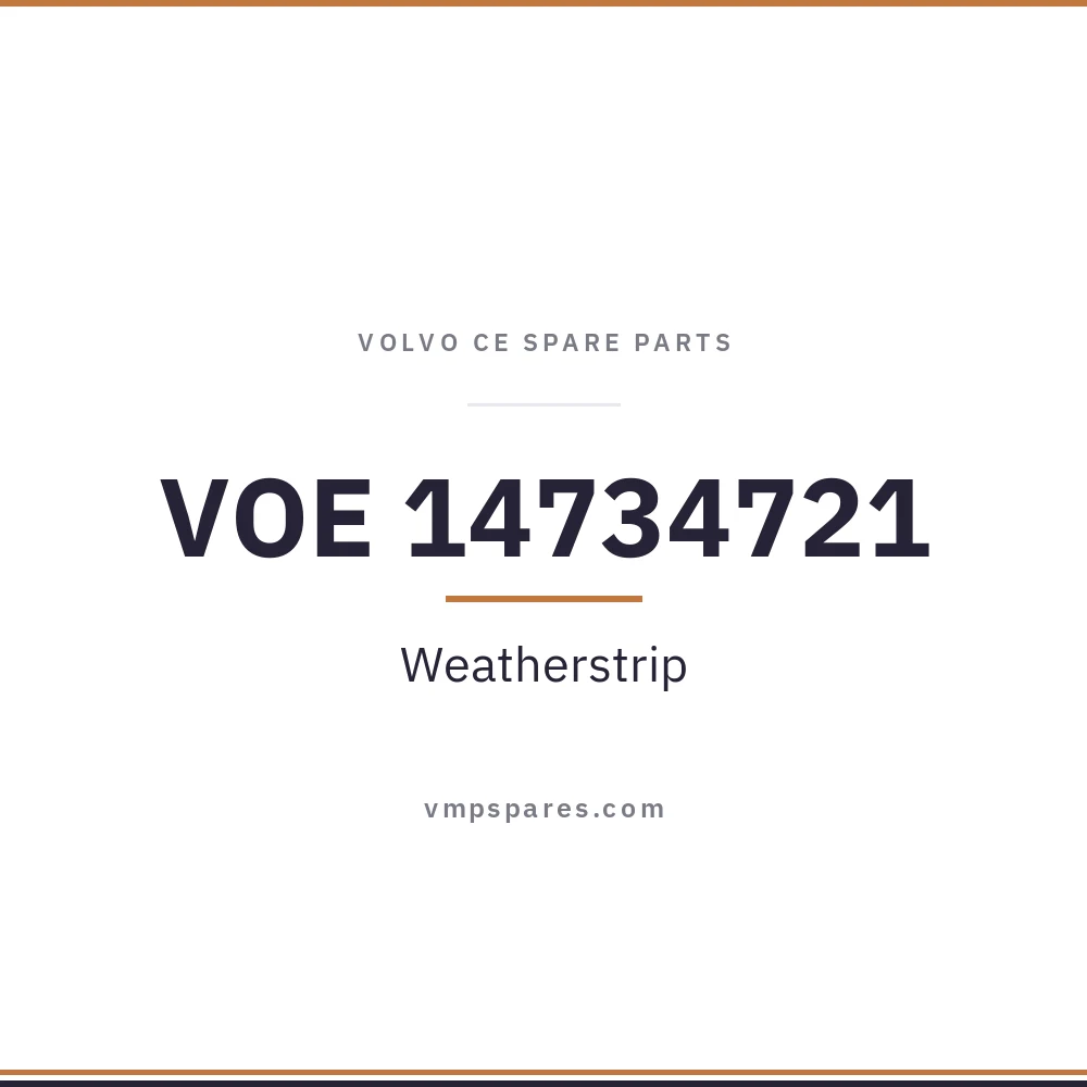 VOE 14734721 – Weatherstrip