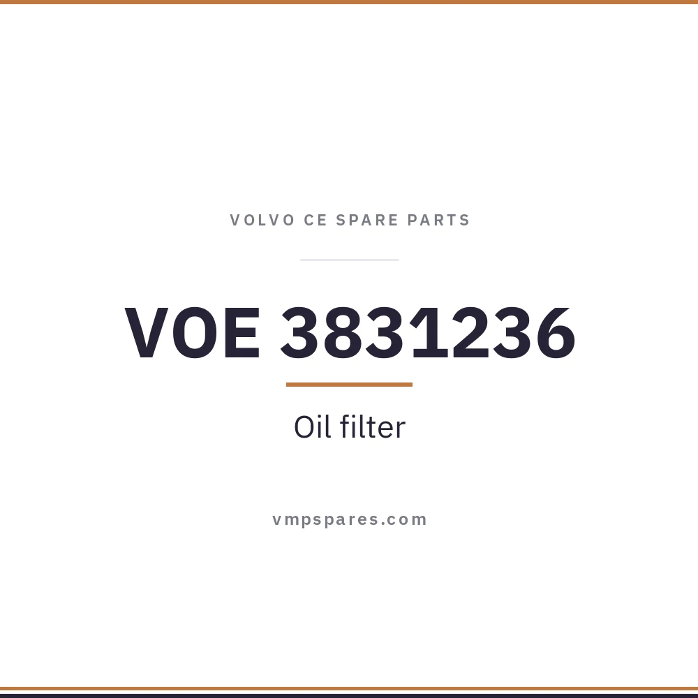 VOE 3831236 – Oil filter