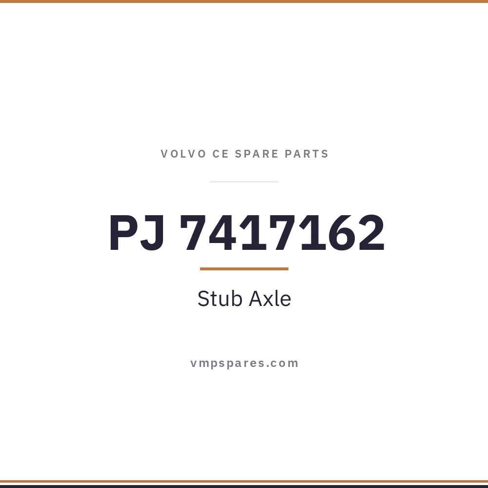 PJ 7417162 – Stub Axle