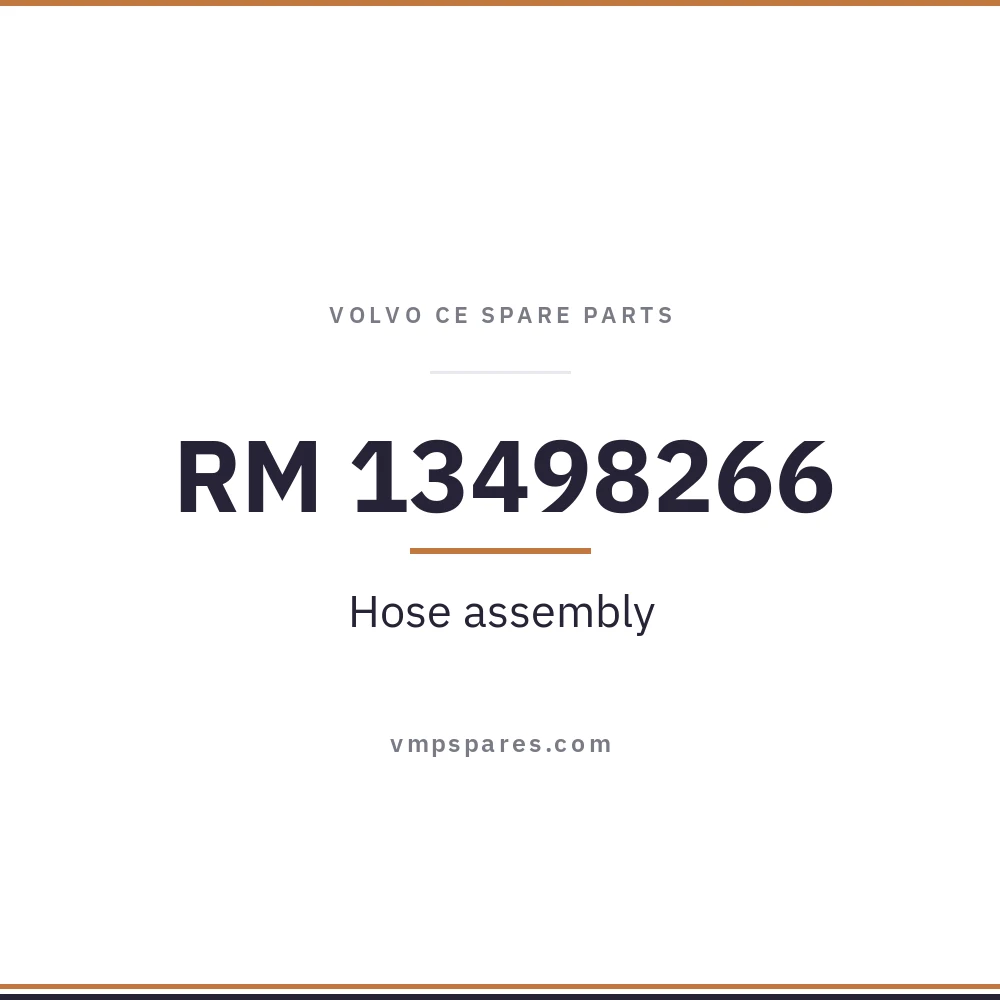 RM 13498266 – Hose assembly