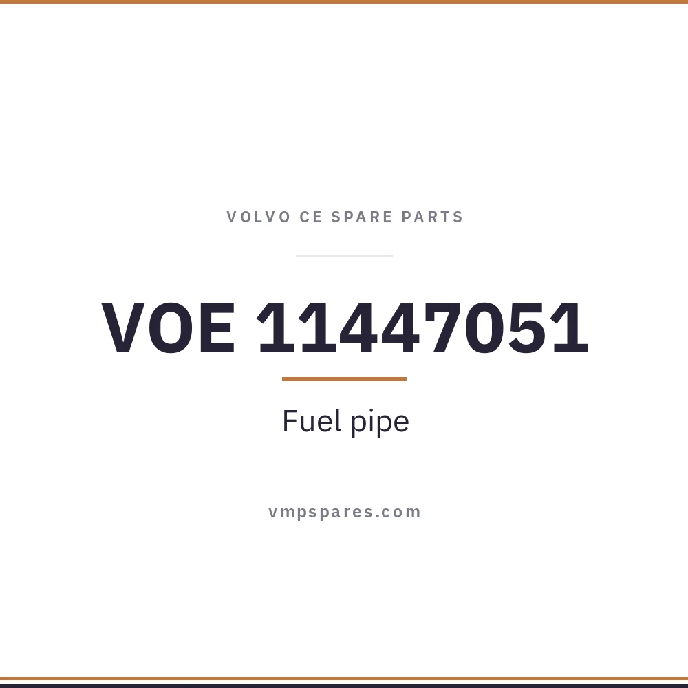 VOE 11447051 – Fuel pipe