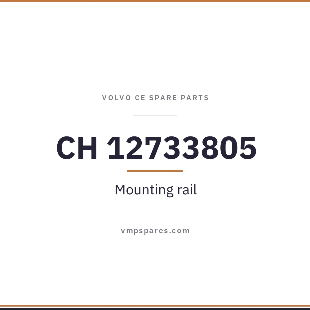 CH 12733805 – Mounting rail