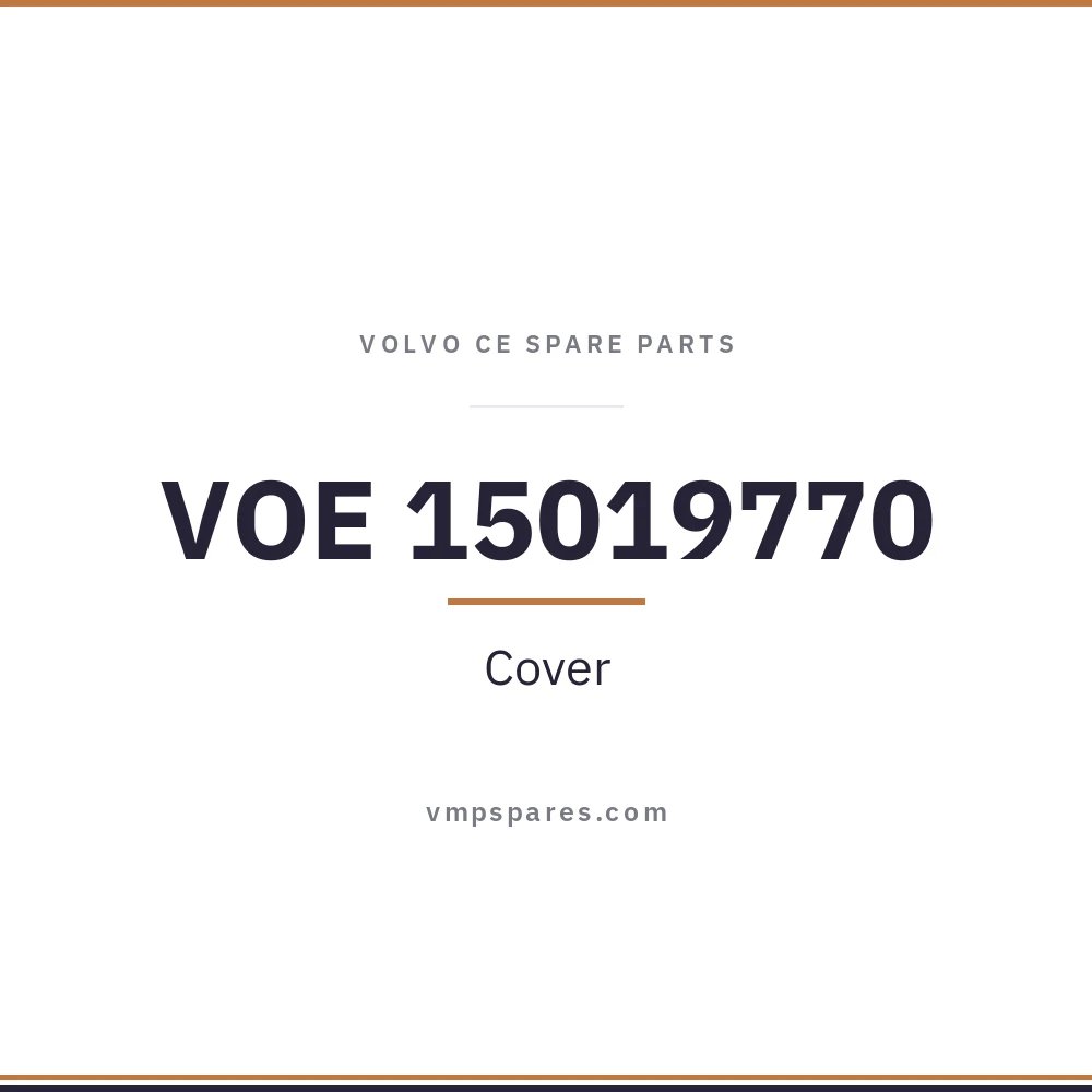 VOE 15019770 – Cover