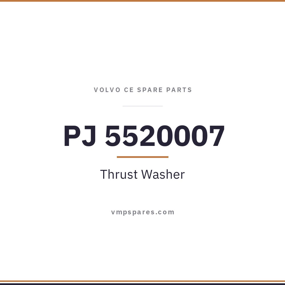 PJ 5520007 – Thrust Washer