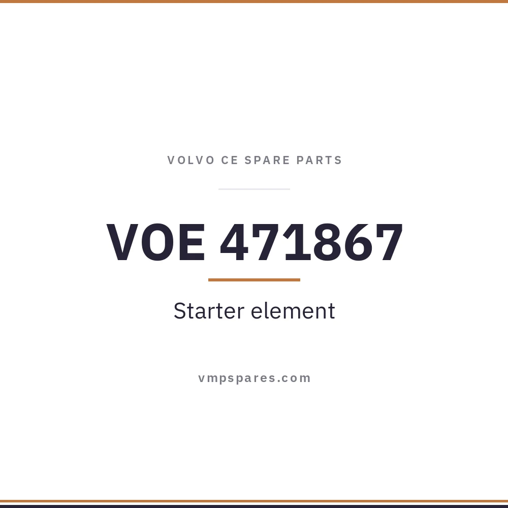 VOE 471867 – Starter element