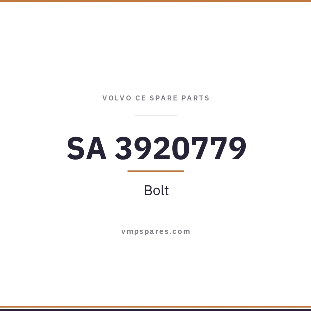 SA 3920779 – Bolt