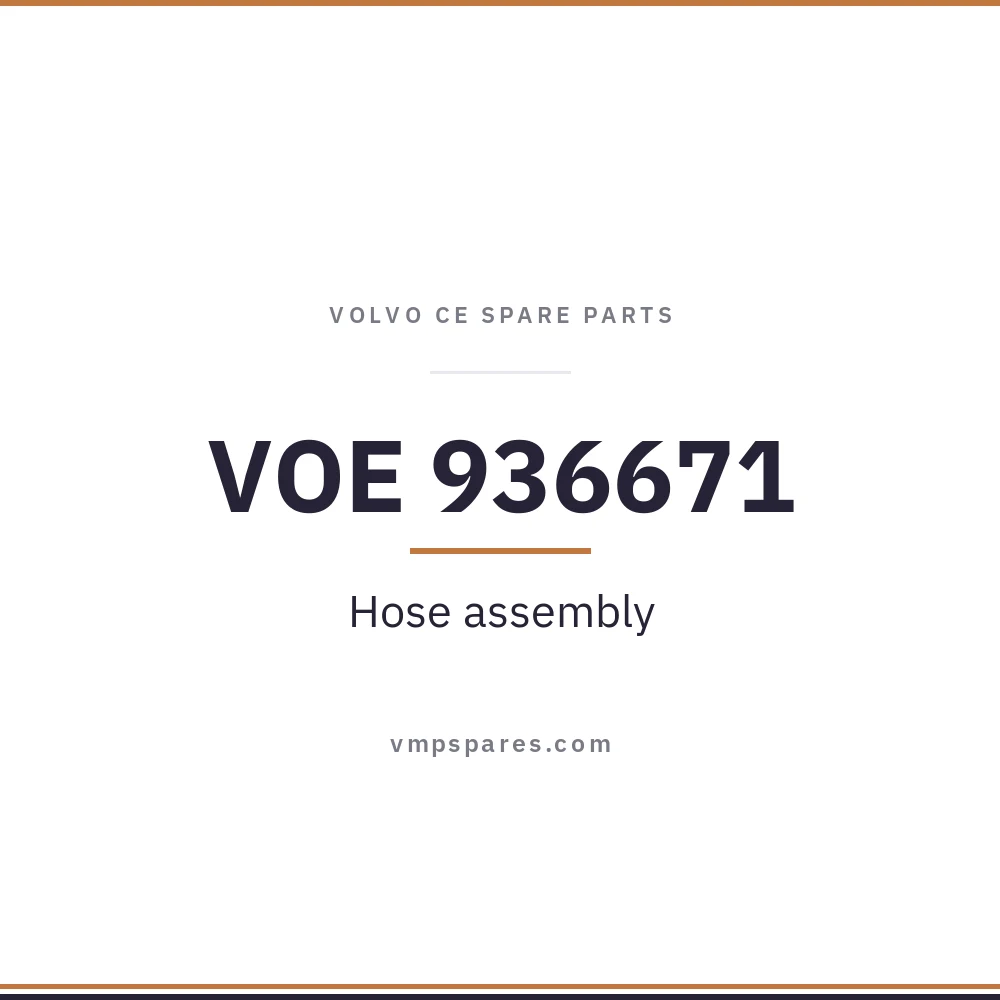 VOE 936671 – Hose assembly