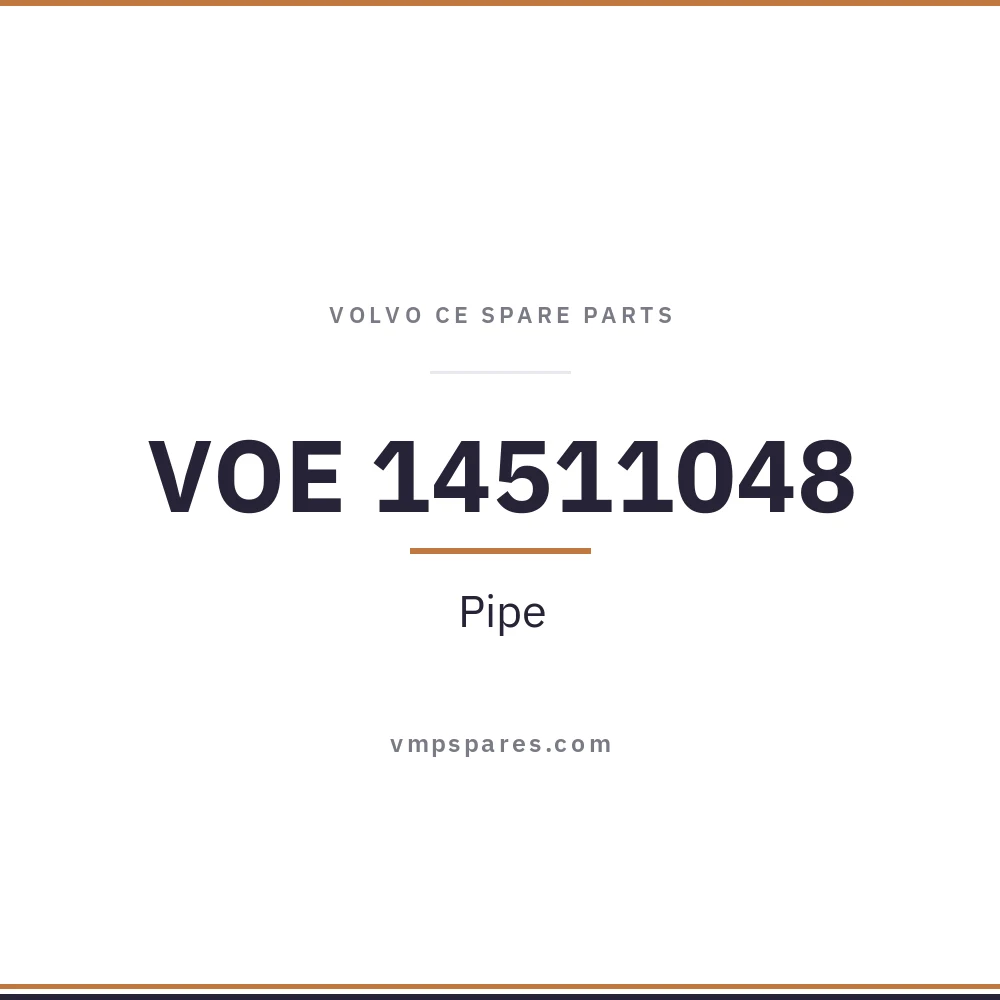 VOE 14511048 – Pipe