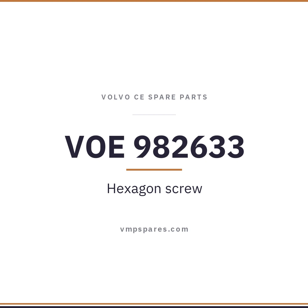 VOE 982633 – Hexagon screw
