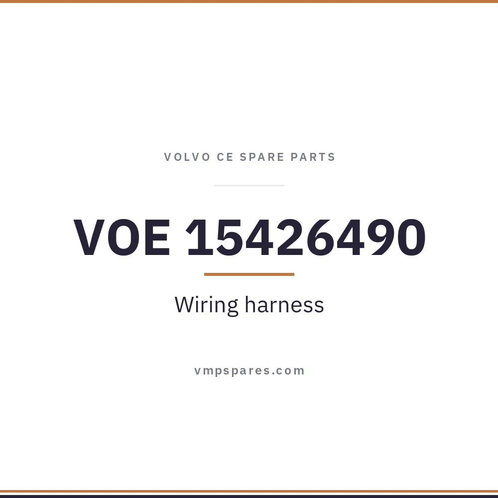 VOE 15426490 – Wiring harness