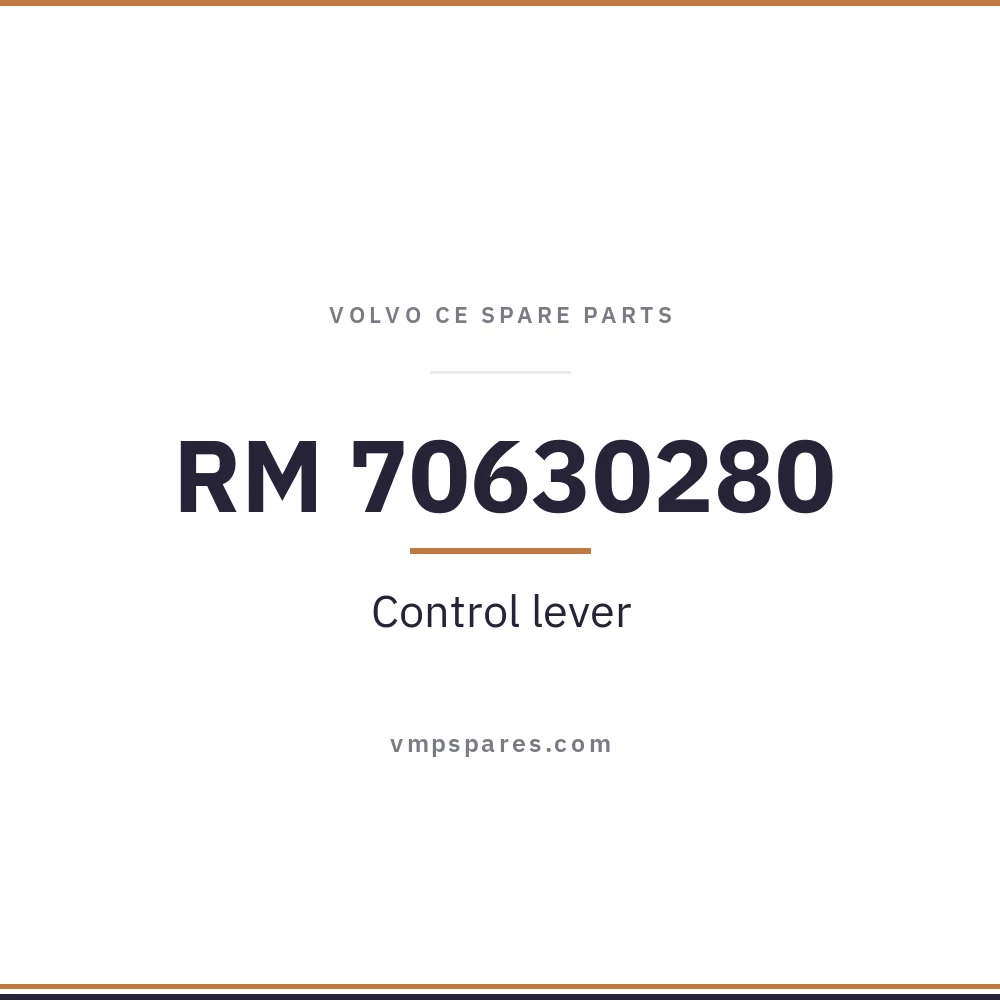 RM 70630280 – Control lever
