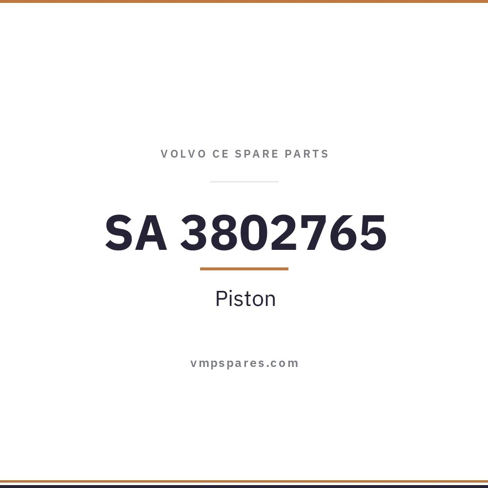 SA 3802765 – Piston
