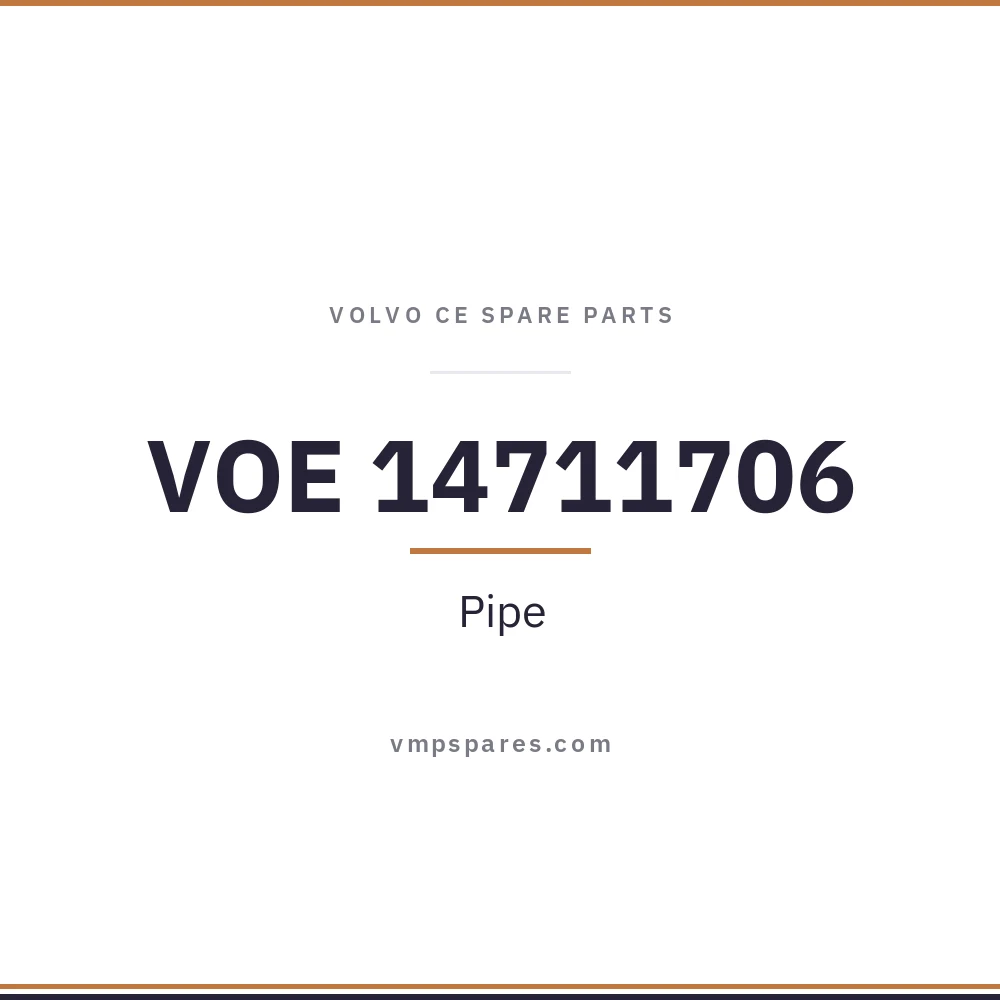 VOE 14711706 – Pipe
