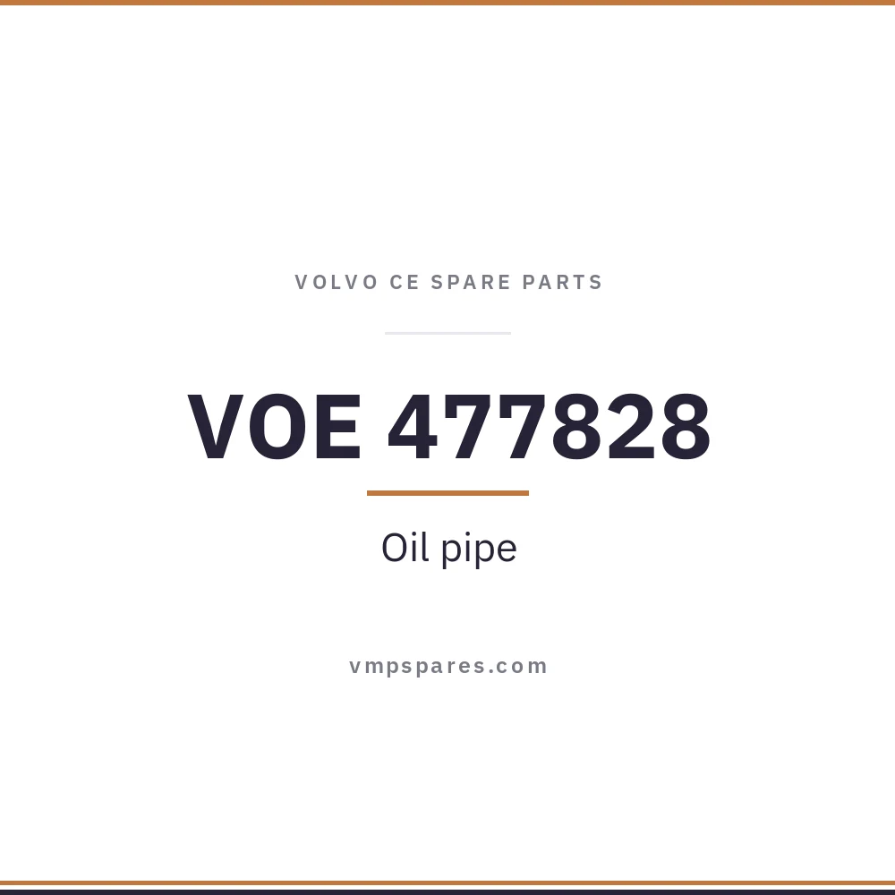 VOE 477828 – Oil pipe