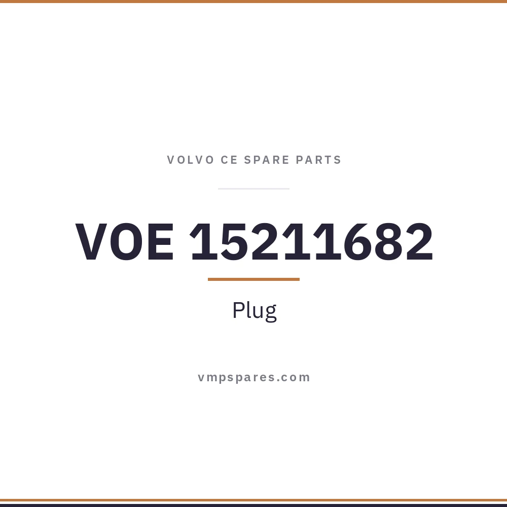 VOE 15211682 – Plug