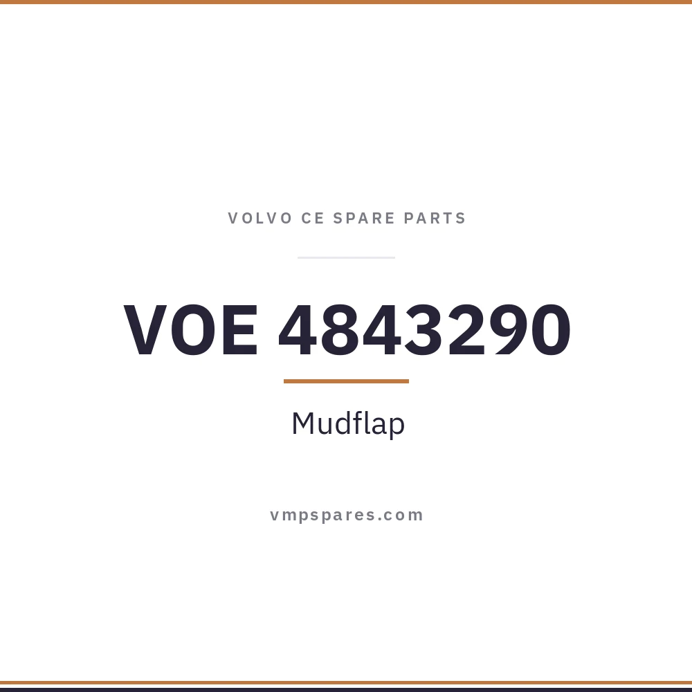 VOE 4843290 – Mudflap