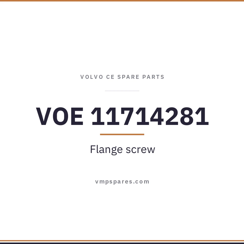 VOE 11714281 – Flange screw