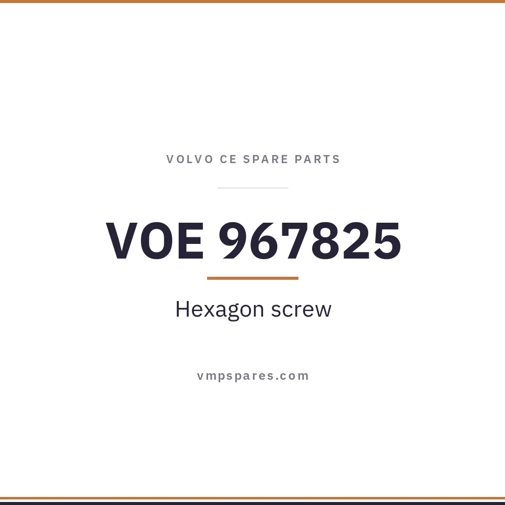 VOE 967825 – Hexagon screw