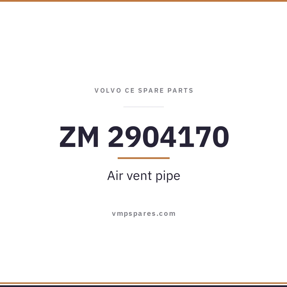 ZM 2904170 – Air vent pipe
