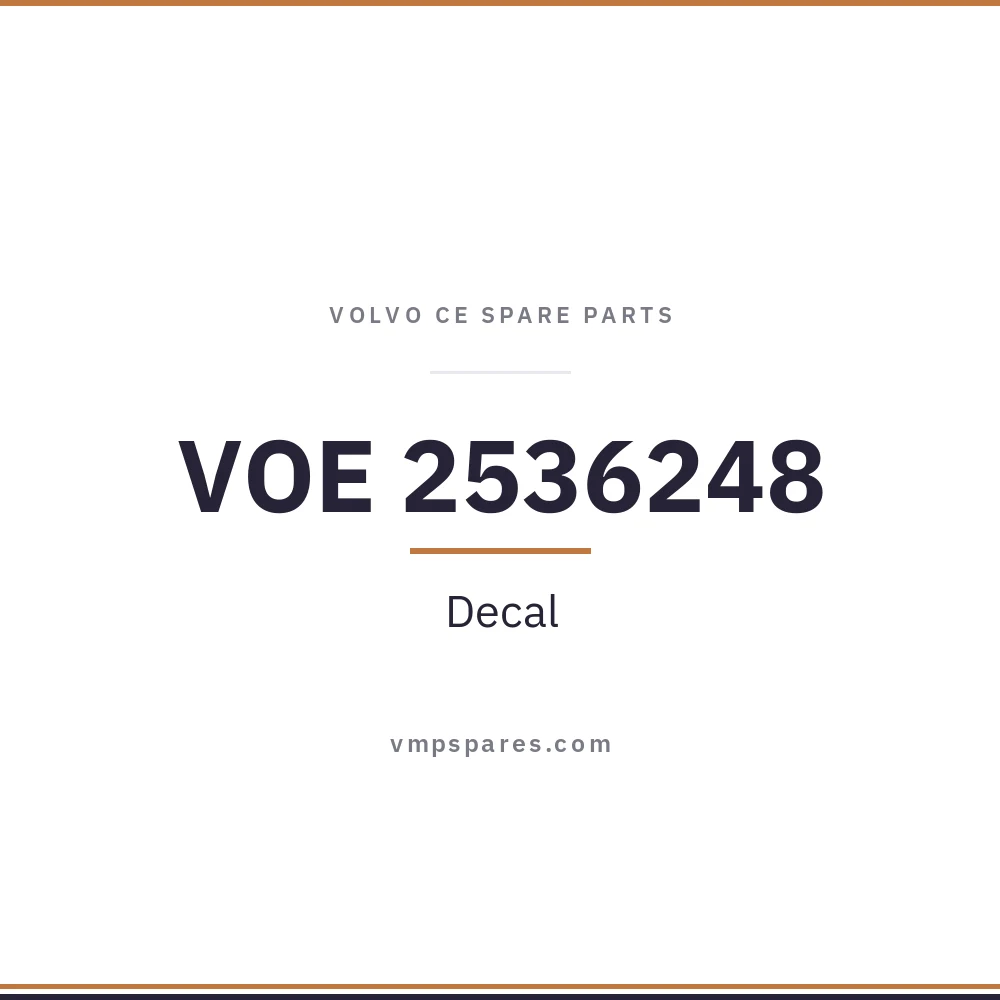 VOE 2536248 – Decal