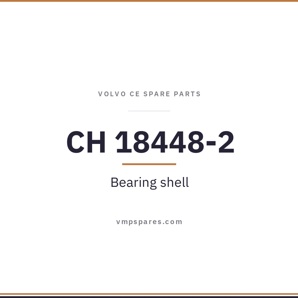 CH 18448-2 – Bearing shell