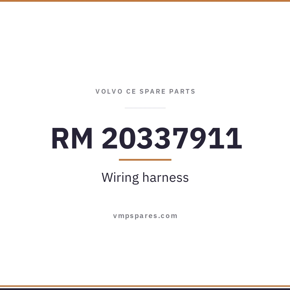 RM 20337911 – Wiring harness