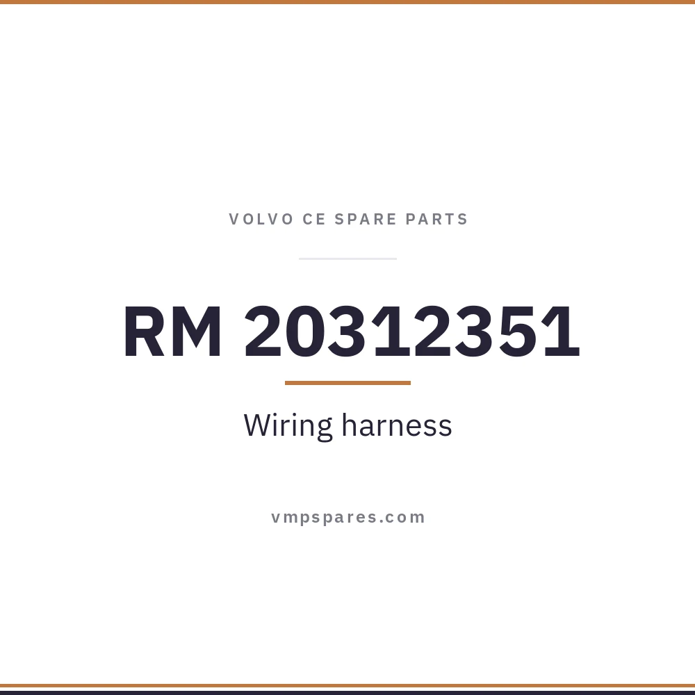 RM 20312351 – Wiring harness