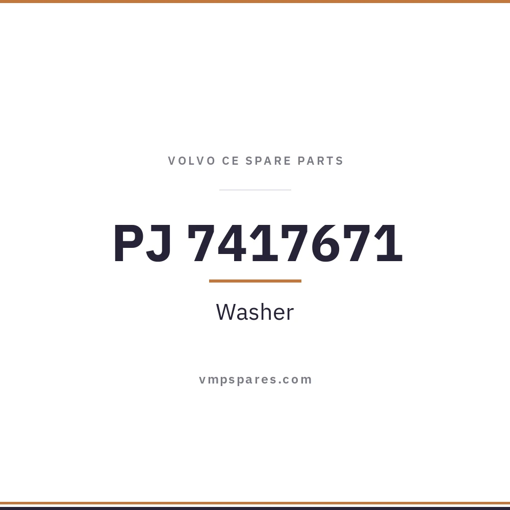 PJ 7417671 – Washer