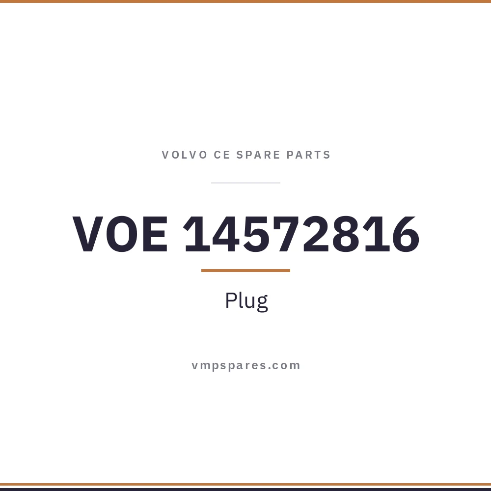 VOE 14572816 – Plug