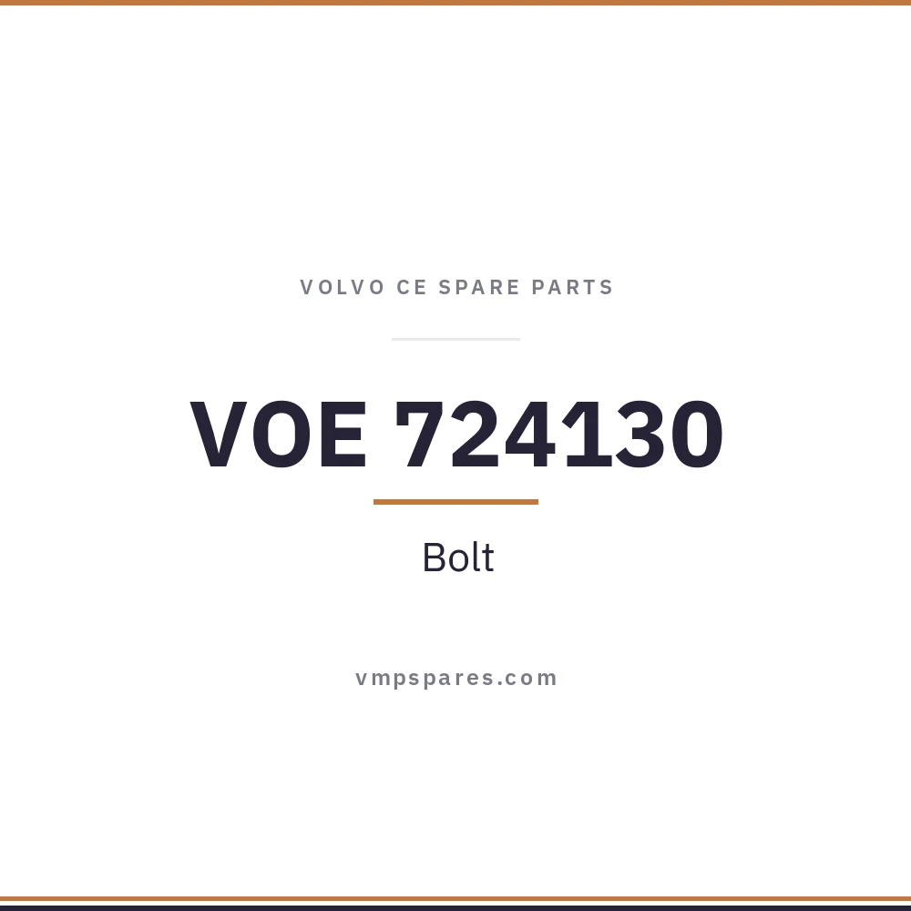 VOE 724130 – Bolt