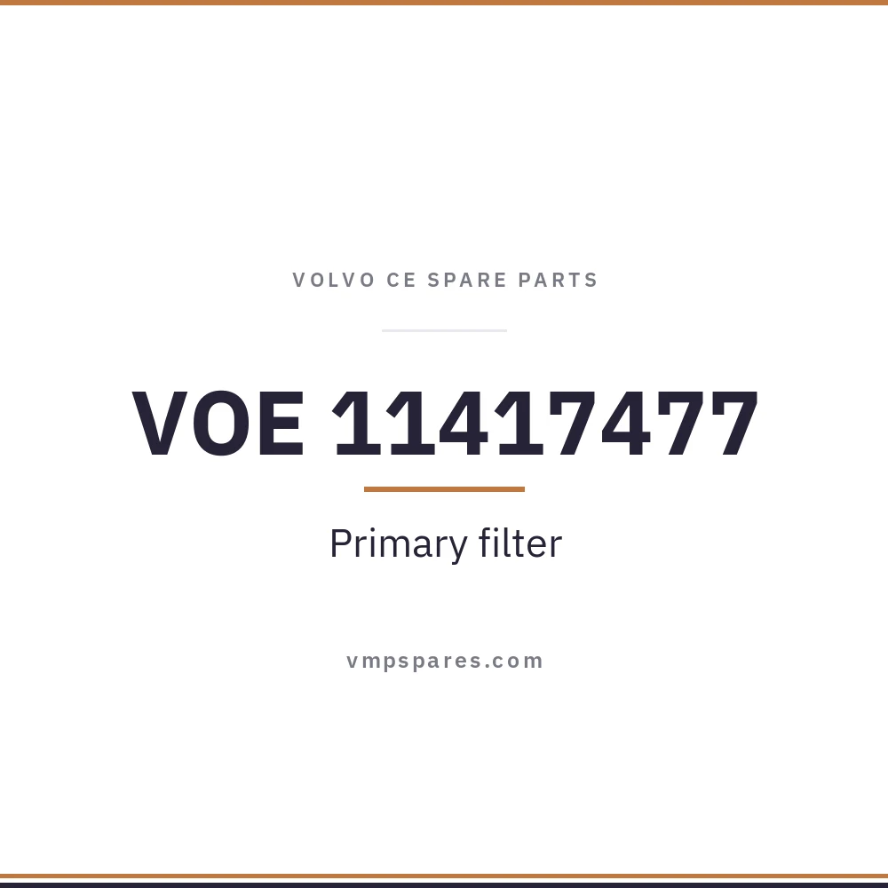 VOE 11417477 – Primary filter