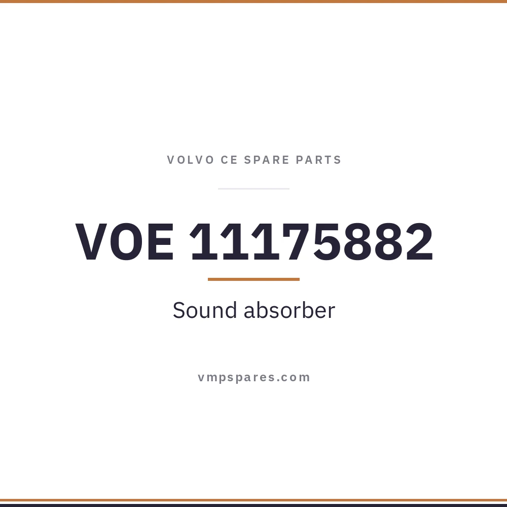 VOE 11175882 – Sound absorber