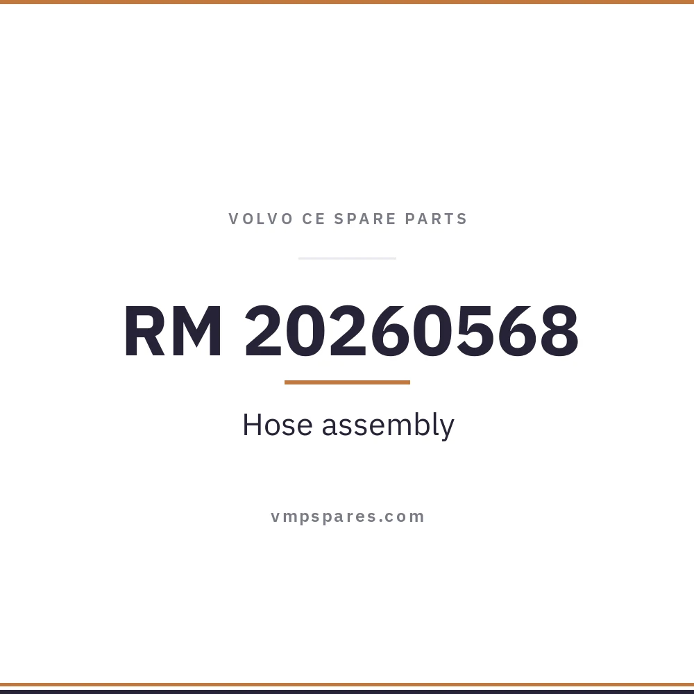 RM 20260568 – Hose assembly