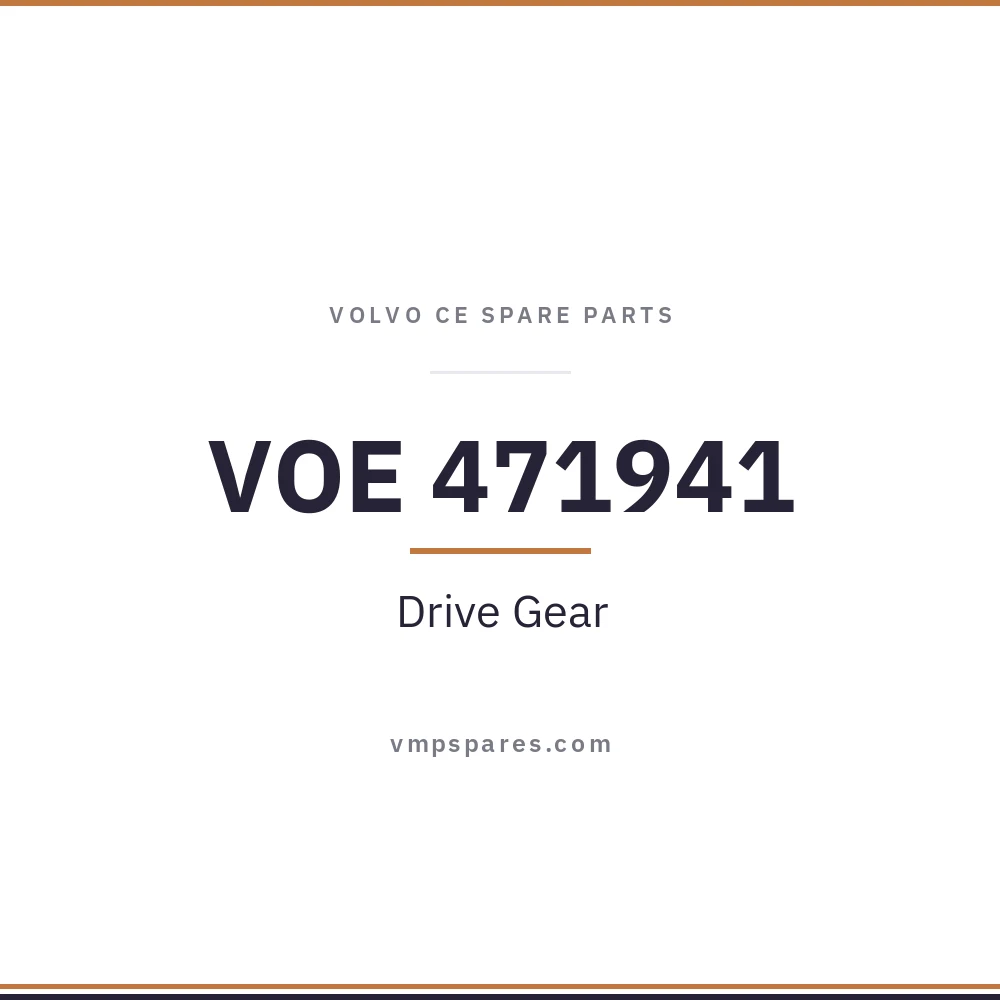 VOE 471941 – Drive Gear