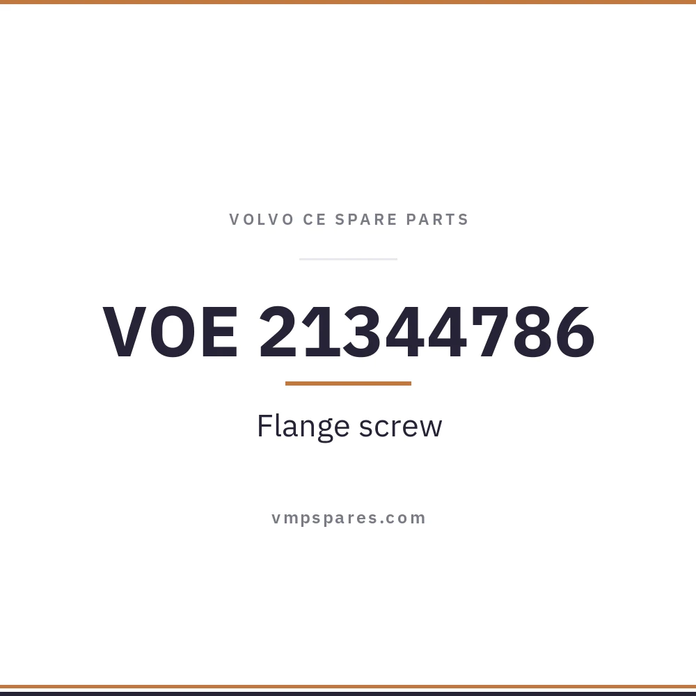 VOE 21344786 – Flange screw