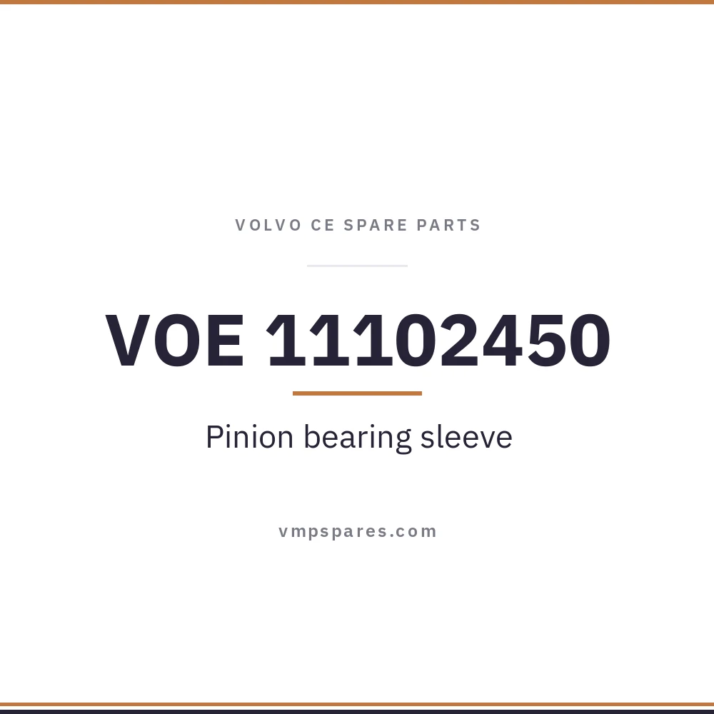 VOE 11102450 – Pinion bearing sleeve