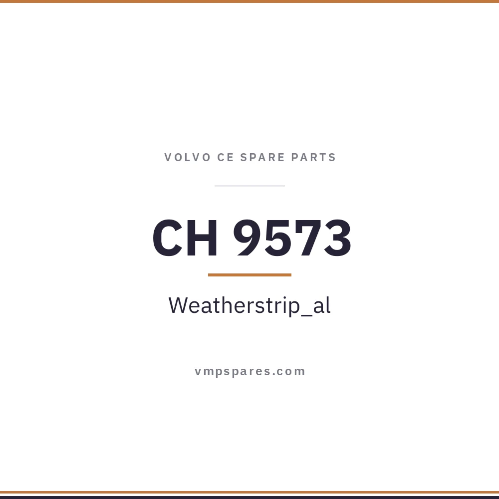 CH 9573 – Weatherstrip_al