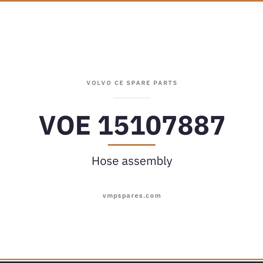 VOE 15107887 – Hose assembly