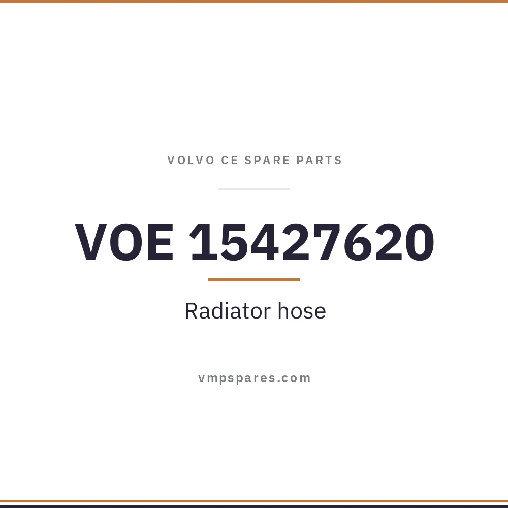 VOE 15427620 – Radiator hose