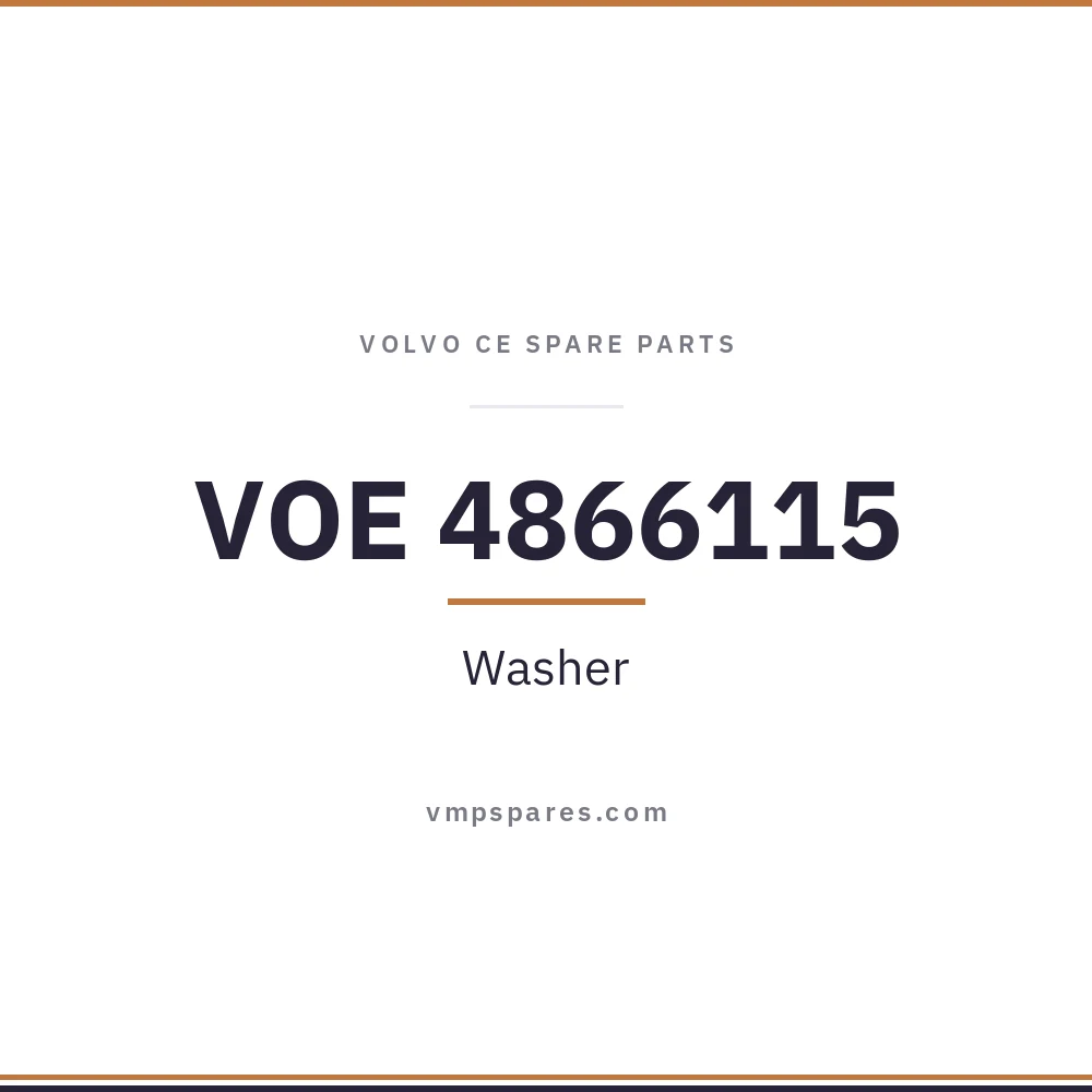 VOE 4866115 – Washer