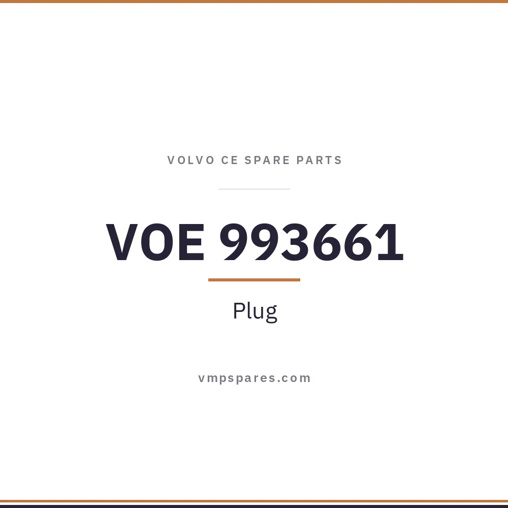 VOE 993661 – Plug
