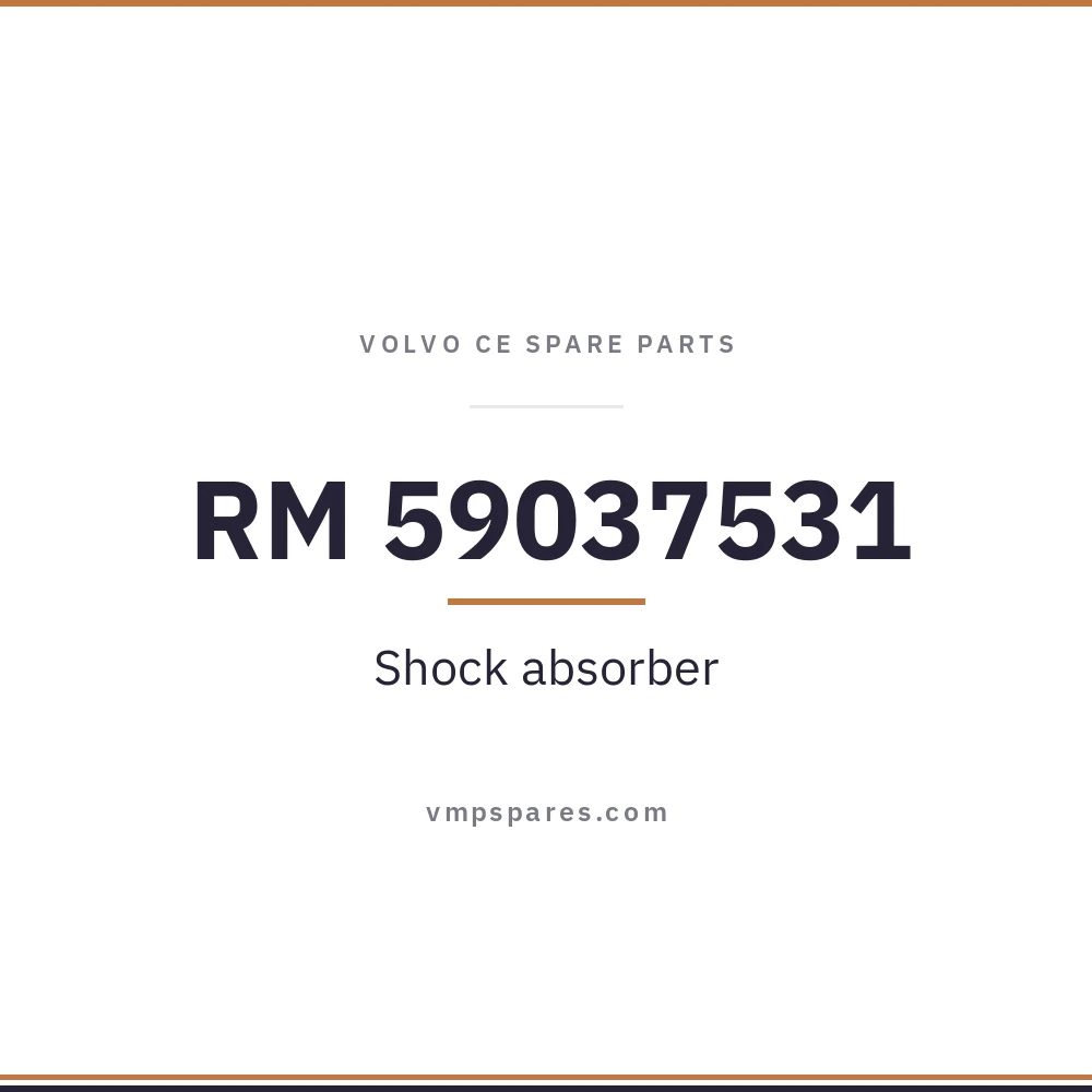 RM 59037531 – Shock absorber