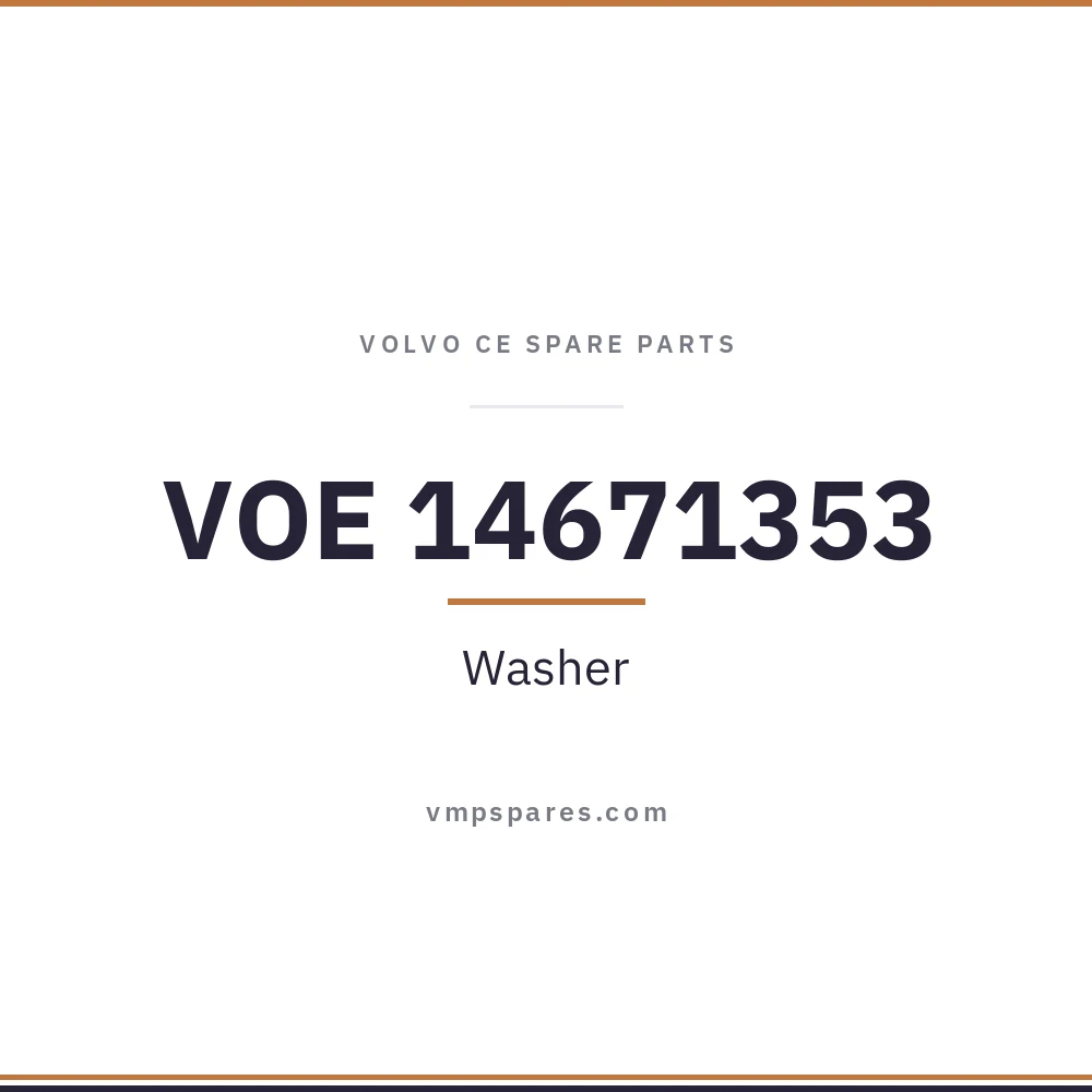 VOE 14671353 – Washer