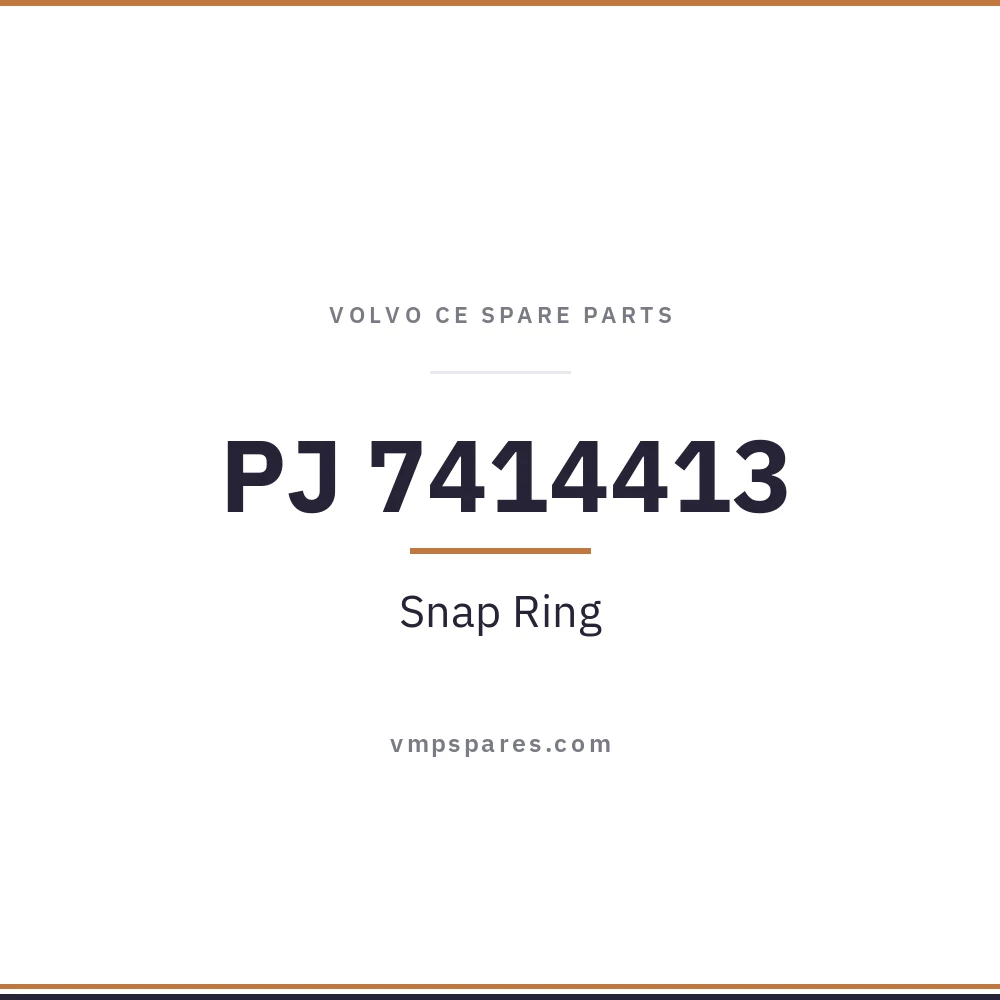 PJ 7414413 – Snap Ring