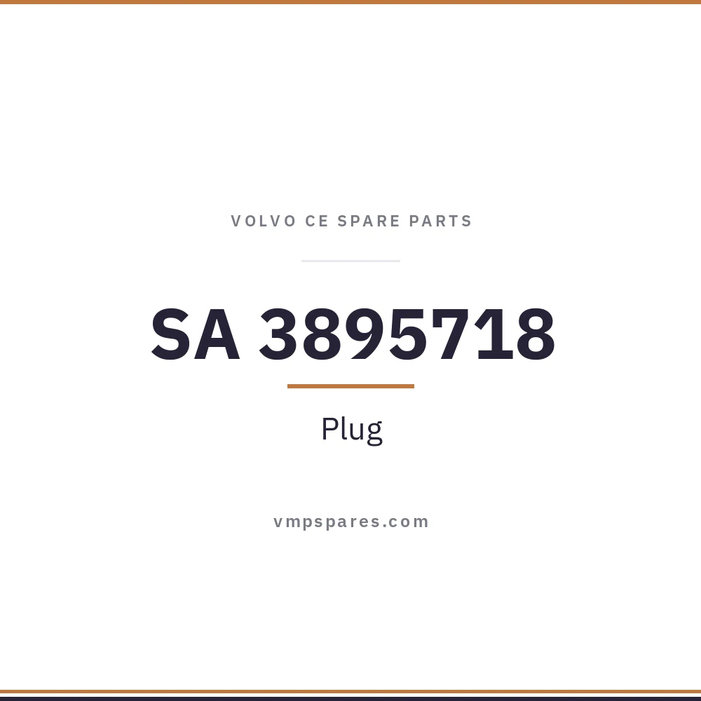 SA 3895718 – Plug