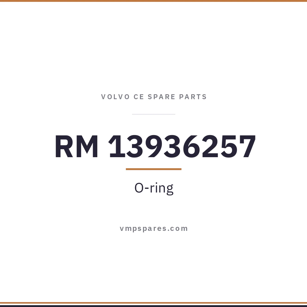RM 13936257 – O-ring