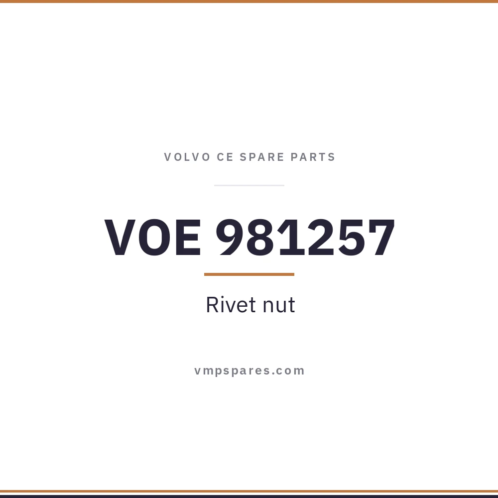 VOE 981257 – Rivet nut
