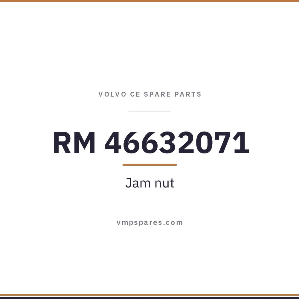 RM 46632071 – Jam nut