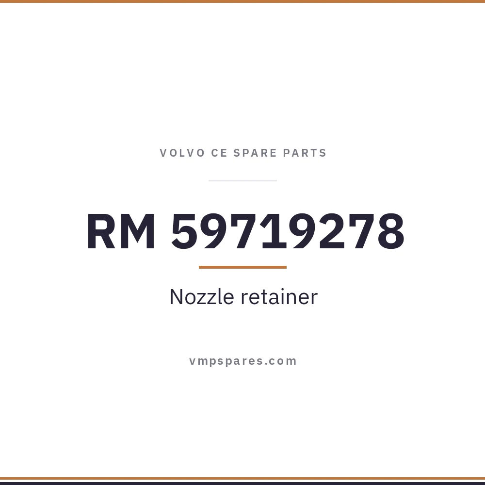 RM 59719278 – Nozzle retainer