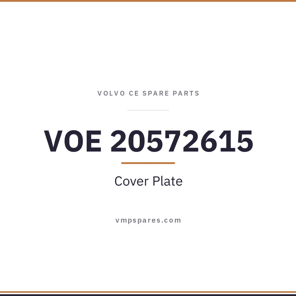 VOE 20572615 – Cover Plate